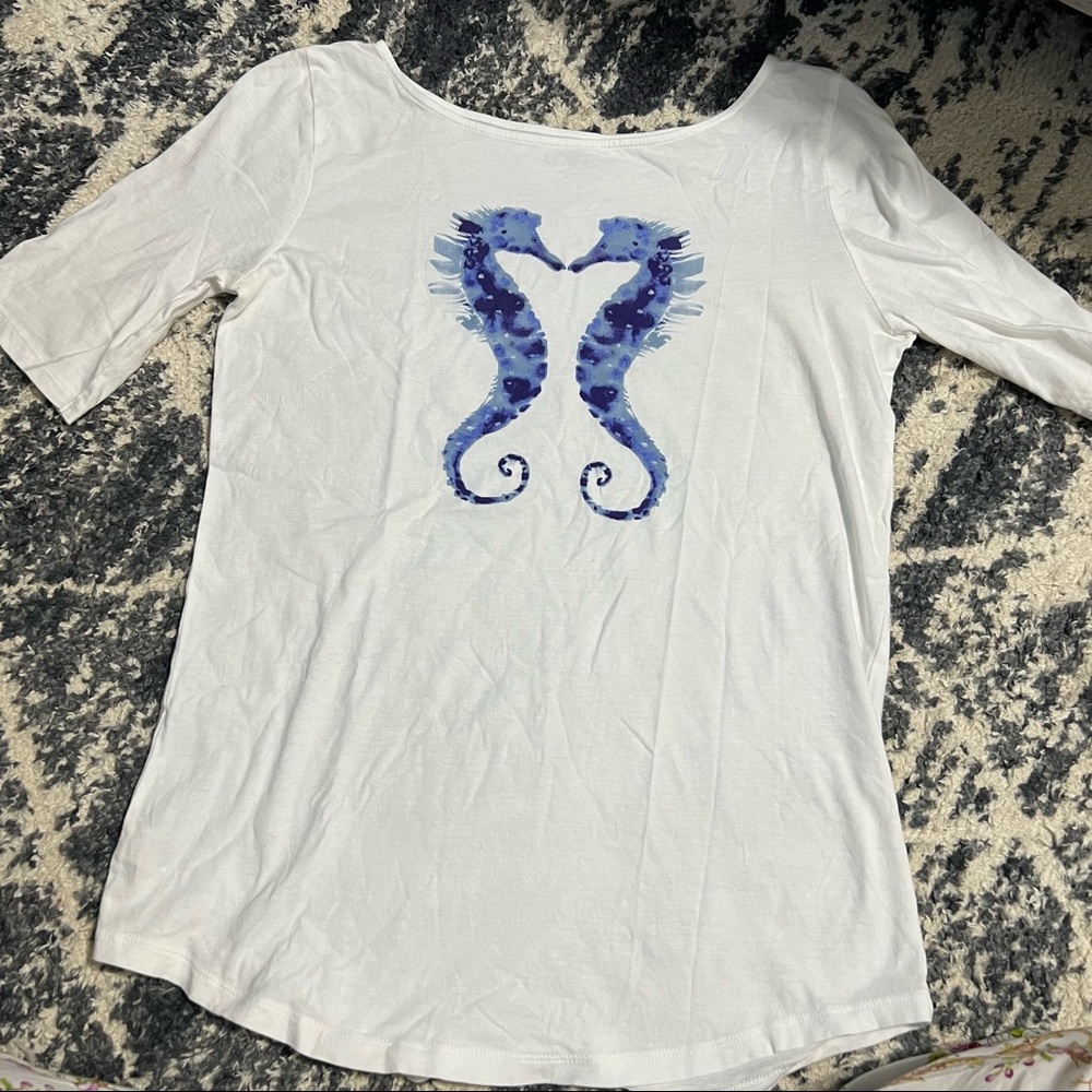 Loft Brand Seahorse Top M